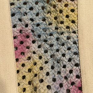 Latico Multicolor Woven Tote Bag